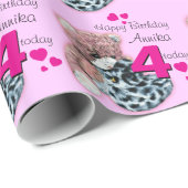 Weichen Spielwaren-Geburtstages des Geschenkpapier (Rolleneckpunkt)