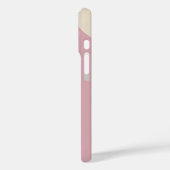 Weicher Abstrakter, Bio Personalisierter Name Case-Mate iPhone Hülle (Rückseite / Links)