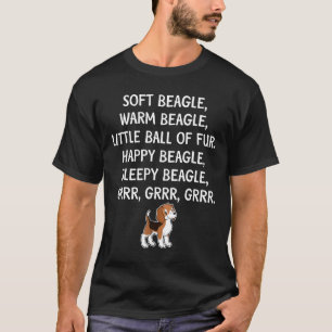 Weicher Beagle Warm Beagle Kleine Galle Pelz T-Shirt