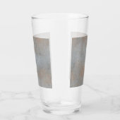 Weicher Betonpfosten mit Clay-Bild Glas (Rechts)