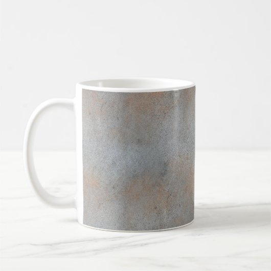 Weicher Betonpfosten mit Clay-Bild Kaffeetasse (Links)
