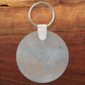 Weicher Betonpfosten mit Clay-Bild Schlüsselanhänger (Rückseite)