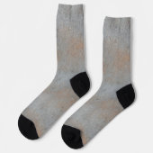 Weicher Betonpfosten mit Clay-Bild Socken (Linkes Detail)