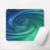 Weicher Blau und grüner Farbmix Mousepad (Mit Mouse)