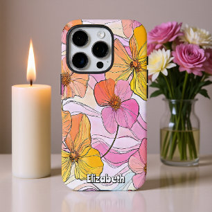 Weicher Blumenstrauß iPhone 16 Pro Hülle