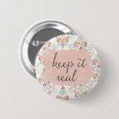 Weicher Deko III | behalten es wirklich Button (Vorne & Hinten)