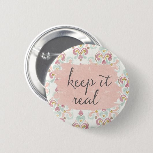 Weicher Deko III | behalten es wirklich Button (Vorne & Hinten)