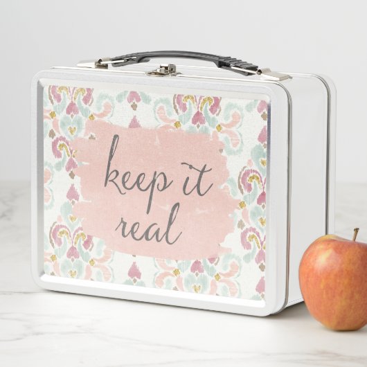 Weicher Deko III | behalten es wirklich Metall Lunch Box (Beispiel)