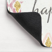 Weicher Deko V | denken glückliches Mousepad (Ecke)