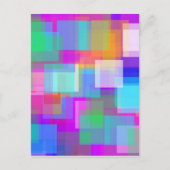 Weicher Farbmaske Postkarte (Vorderseite)