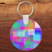 Weicher Farbmaske Schlüsselanhänger (Vorderseite)