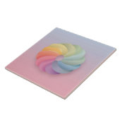 Weicher Farbverlaufswirbel Fliese (Seite)