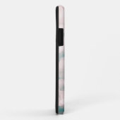 Weicher Fokus beleuchtet Glitzer-blaues Grün Case-Mate iPhone Hülle (Hinten/Rechts)