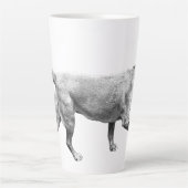 weicher Frostschritt Milchtasse (Vorderseite)