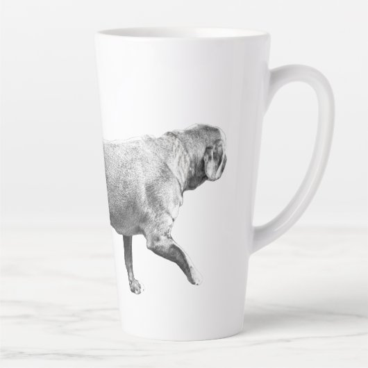 weicher Frostschritt Milchtasse (Rechts)