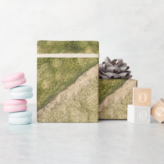 Weicher gefleckter Strandfels Towoon Bay Geschenkpapier (Babyparty)