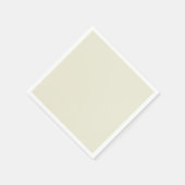 Weicher Glamour - Champagner-Mistkerbe Solid Serviette (Ecke)