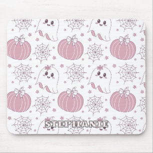 Weicher Goth-Pastell-Halloween-Muster Mousepad