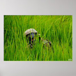 Weicher in Sägeblättern Poster