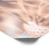 Weicher Märchenrosa Kronleuchter Blowball 3 Fotodruck (Ecke)