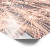 Weicher Märchenrosa Kronleuchter Blowball 5 Fotodruck (Ecke)