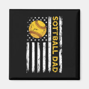 Weicher Papa USA Amerikanische Flagge Patriotische Magnet