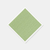 Weicher Pistazien-Glitter-Stil Minimal-Muster Serviette (Ecke)