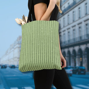 Weicher Pistazien-Glitter-Stil Minimal-Muster Tasche