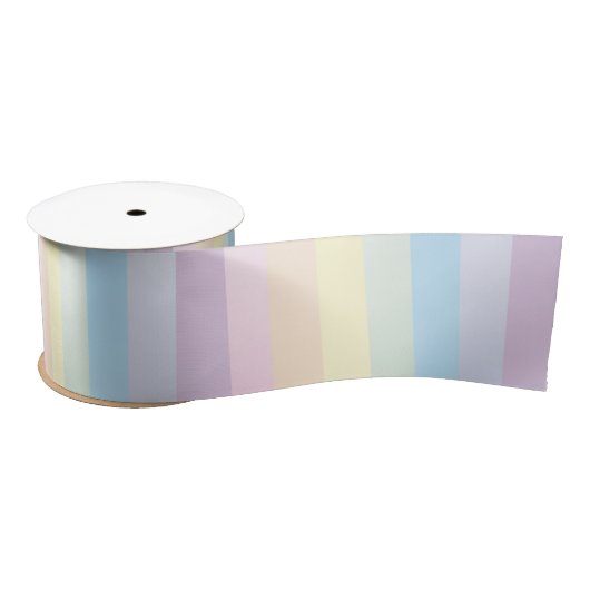 Weicher Regenbogen Satinband (Spule)