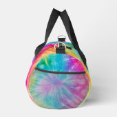 Weicher Regenbogen-Tie-Dye-Weekender-Kit Duffle Bag (Rechts)