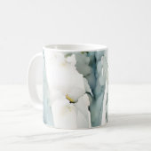 Weicher Salbeimarmor Kaffeetasse (Vorderseite Links)