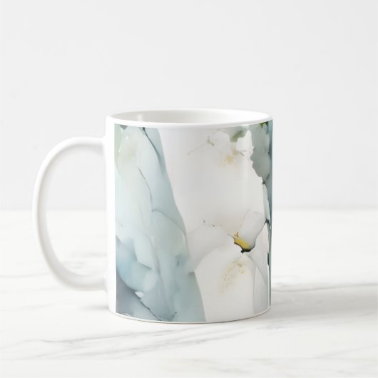 Weicher Salbeimarmor Kaffeetasse (Links)
