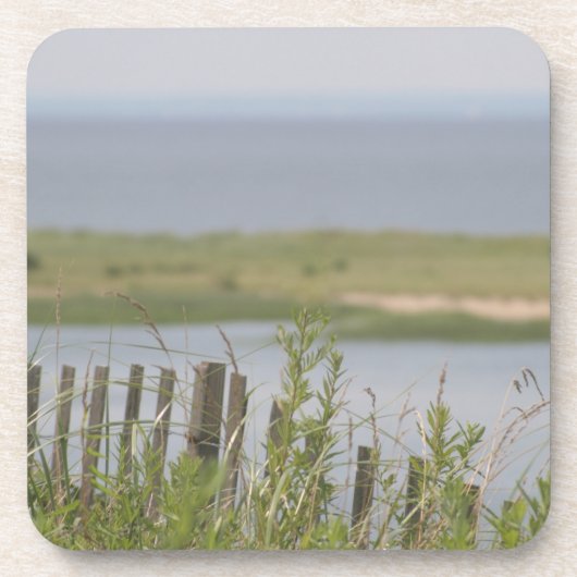 Weicher Sommer-Tag an den Strand-Untersetzer Untersetzer (Vorderseite)