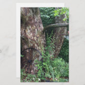 Weicher Sommerregen Briefpapier (Vorne/Hinten)