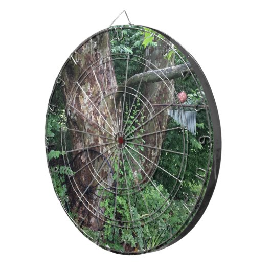 Weicher Sommerregen Dartscheibe (Vorderseite rechts)