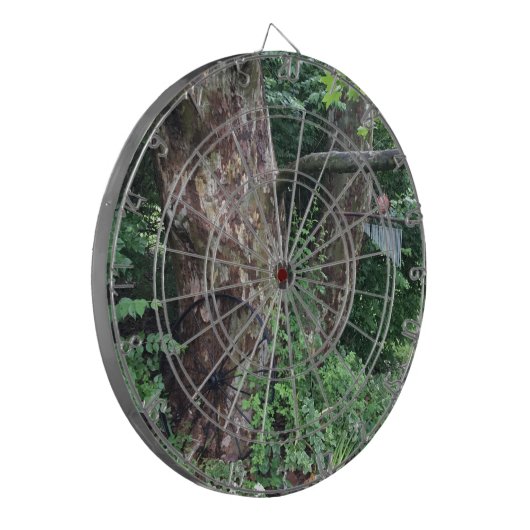 Weicher Sommerregen Dartscheibe (Vorderseite Links)