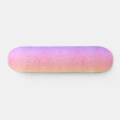 weicher Sonnenuntergang Skateboard (Horizontal)