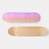weicher Sonnenuntergang Skateboard (Horizontal)
