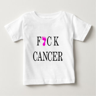 weicher Text f*ck Krebses Baby T-shirt