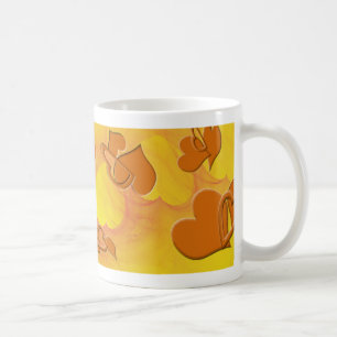 weichere Seite von Orange Kaffeetasse