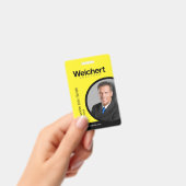 Weichert Realtors ID Card Abzeichen Ausweis (Handheld)