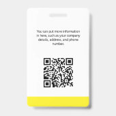 Weichert Realtors ID Card Abzeichen Ausweis (Rückseite)