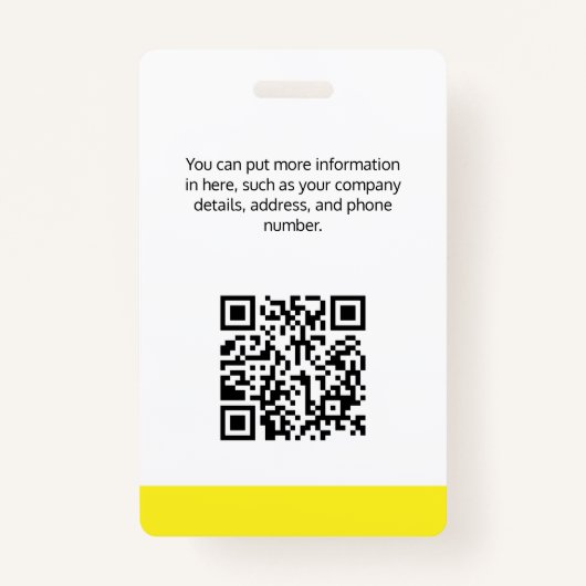 Weichert Realtors ID Card Abzeichen Ausweis (Rückseite)