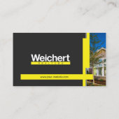 Weichert Realtors-Visitenkarte Visitenkarte (Rückseite)