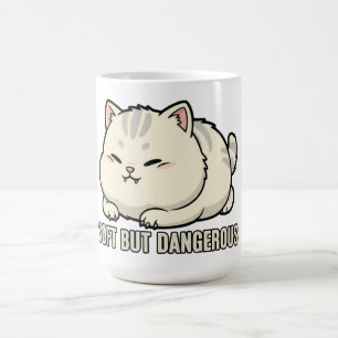 Weiches aber gefährliches Kätzchen Kaffeetasse