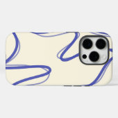 Weiches abstraktes Design - minimale ästhetische K Case-Mate iPhone Hülle (Rückseite (Horizontal))