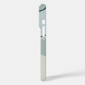 Weiches abstraktes Design - minimale ästhetische K Case-Mate iPhone Hülle (Rückseite / Links)