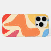 Weiches abstraktes Design - minimale ästhetische K Case-Mate iPhone Hülle (Rückseite (Horizontal))