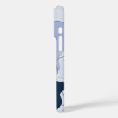 Weiches abstraktes Design - minimale ästhetische K Case-Mate iPhone Hülle (Rückseite / Links)