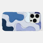 Weiches abstraktes Design - minimale ästhetische K Case-Mate iPhone Hülle (Rückseite (Horizontal))